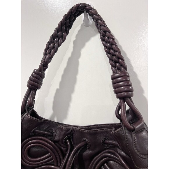 Brighton Lockheart Masterpiece Gabby Brown Pretzel Hobo Shoulder Handbag EPOC - Picture 8 of 14